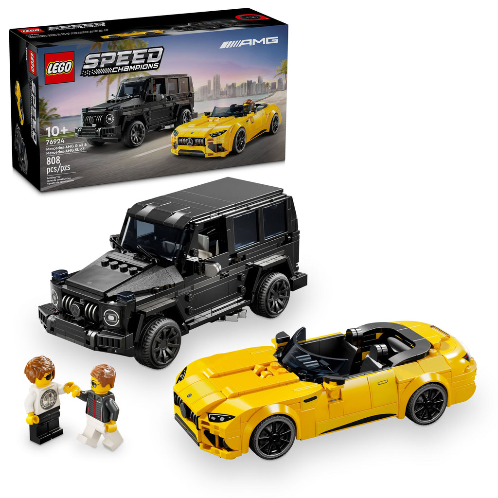 76924 LEGO Mercedes-AMG G 63 & Mercedes-AMG SL 63 product image 2, provided for visual reference and product detail review