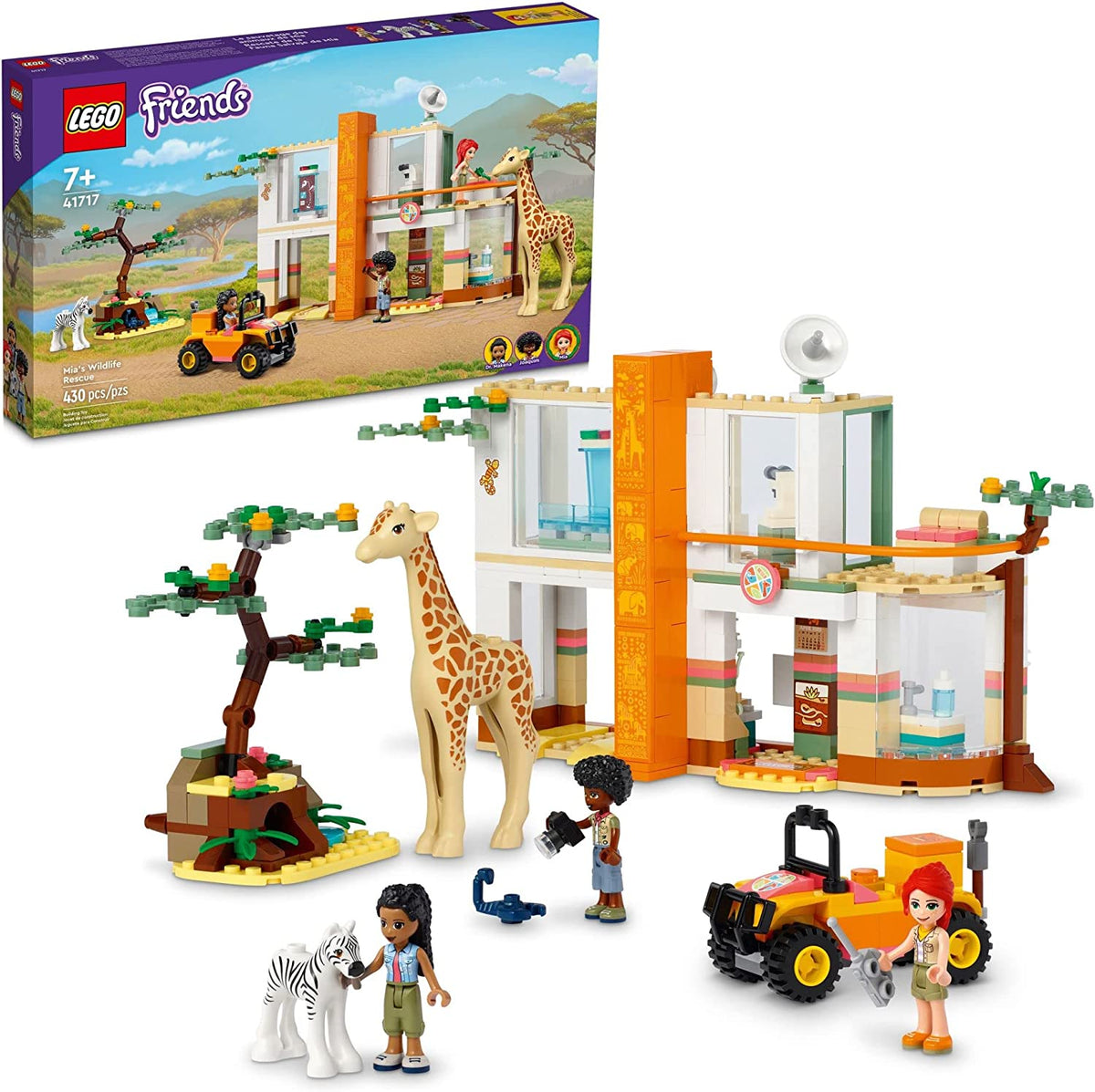 41717 LEGO Friends: Mia's Wildlife Rescue (Retired) (New Sealed) product image 1, provided for visual reference and product