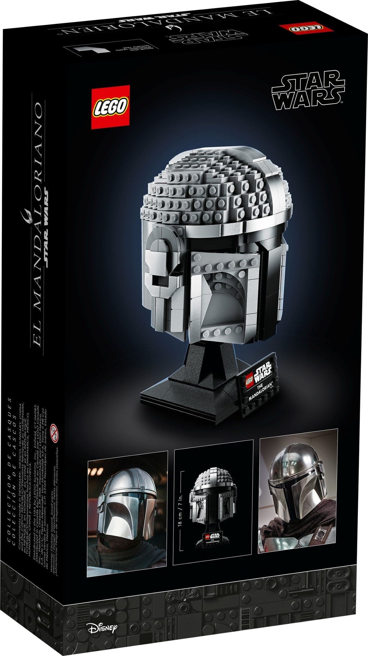 75328 The Mandalorian Helmet (Certified Complete) product image 3, provided for visual reference and product detail review