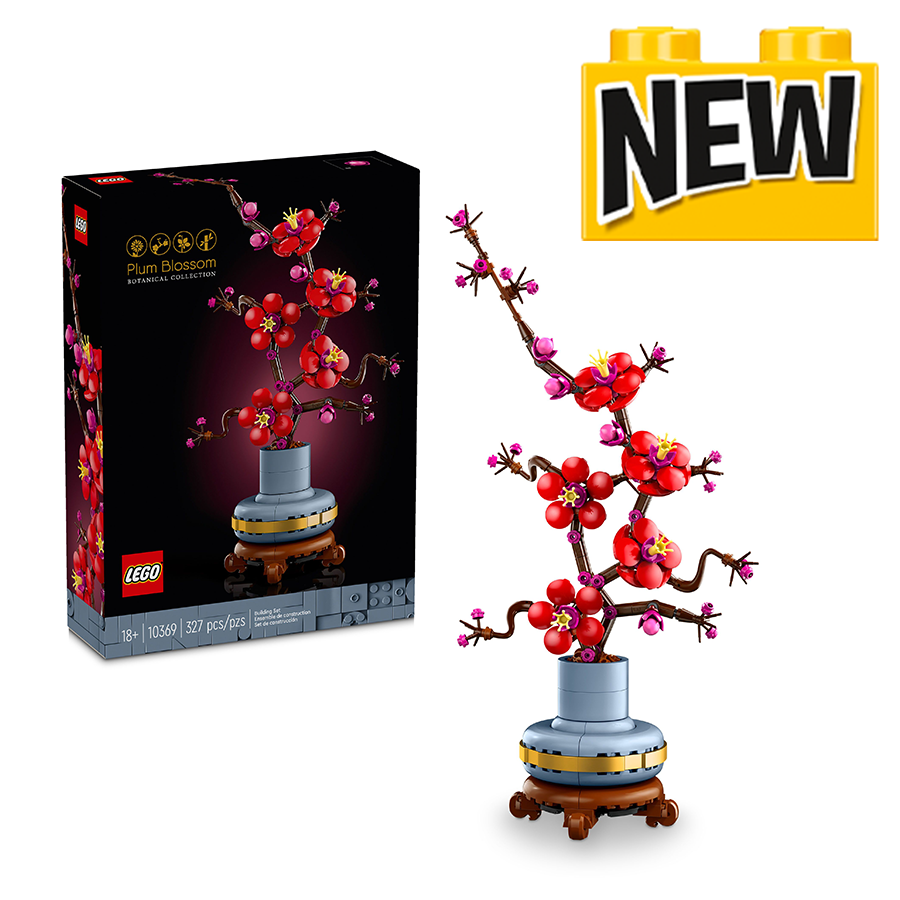 10369 LEGO Botanical Plum Blossom Flower product image 1, provided for visual reference and product detail review