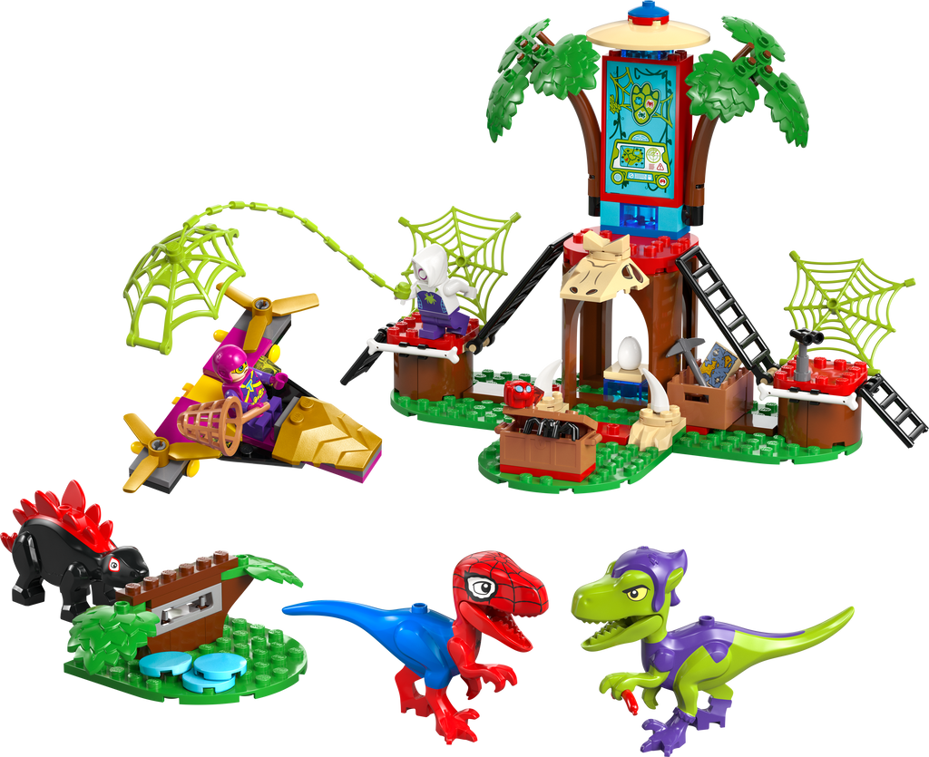 11200 Spidey and Gobby's Raptor Battle at Tree product image 3, provided for visual reference and product detail review