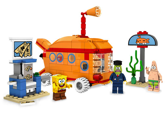 3830 LEGO Spongebob: The Bikini Bottom Express (Retired) (Certified Complete) product image 2, provided for visual reference