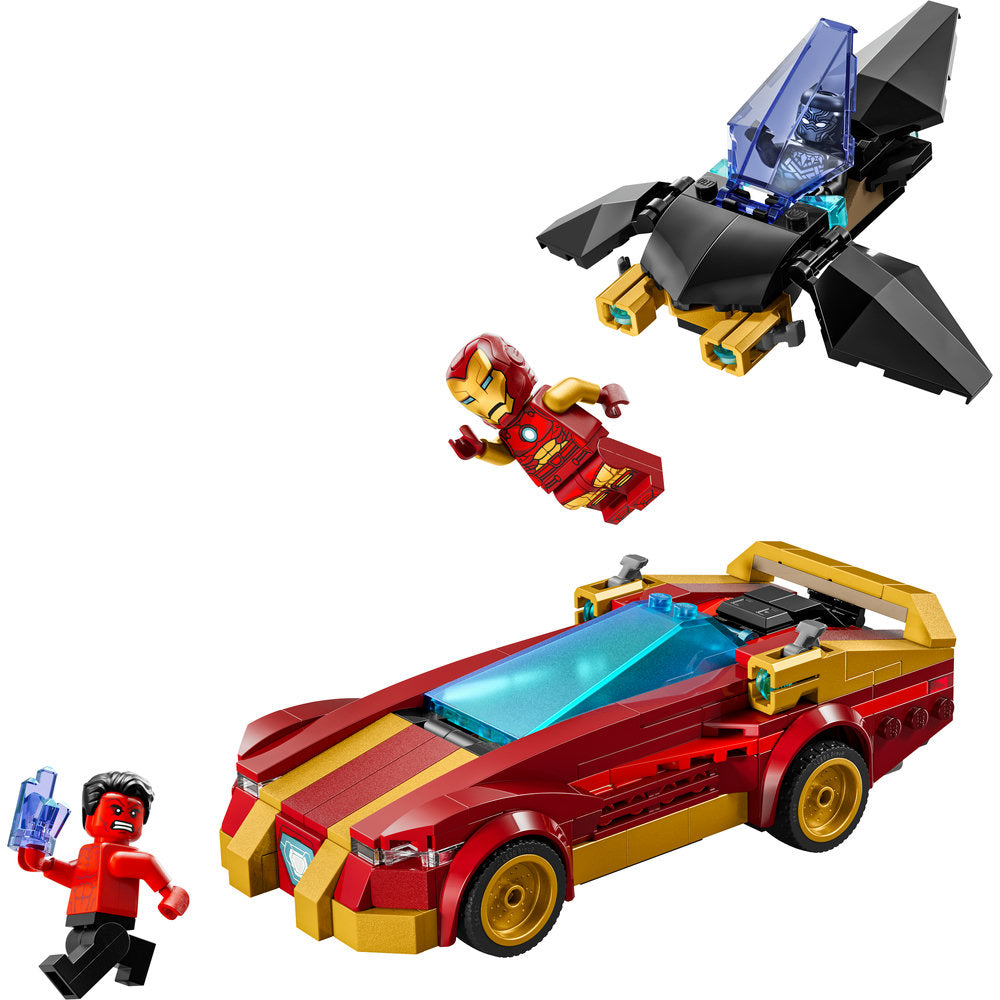 76310 Iron Man Car & Black Panther vs. Red Hulk product image 3, provided for visual reference and product detail review