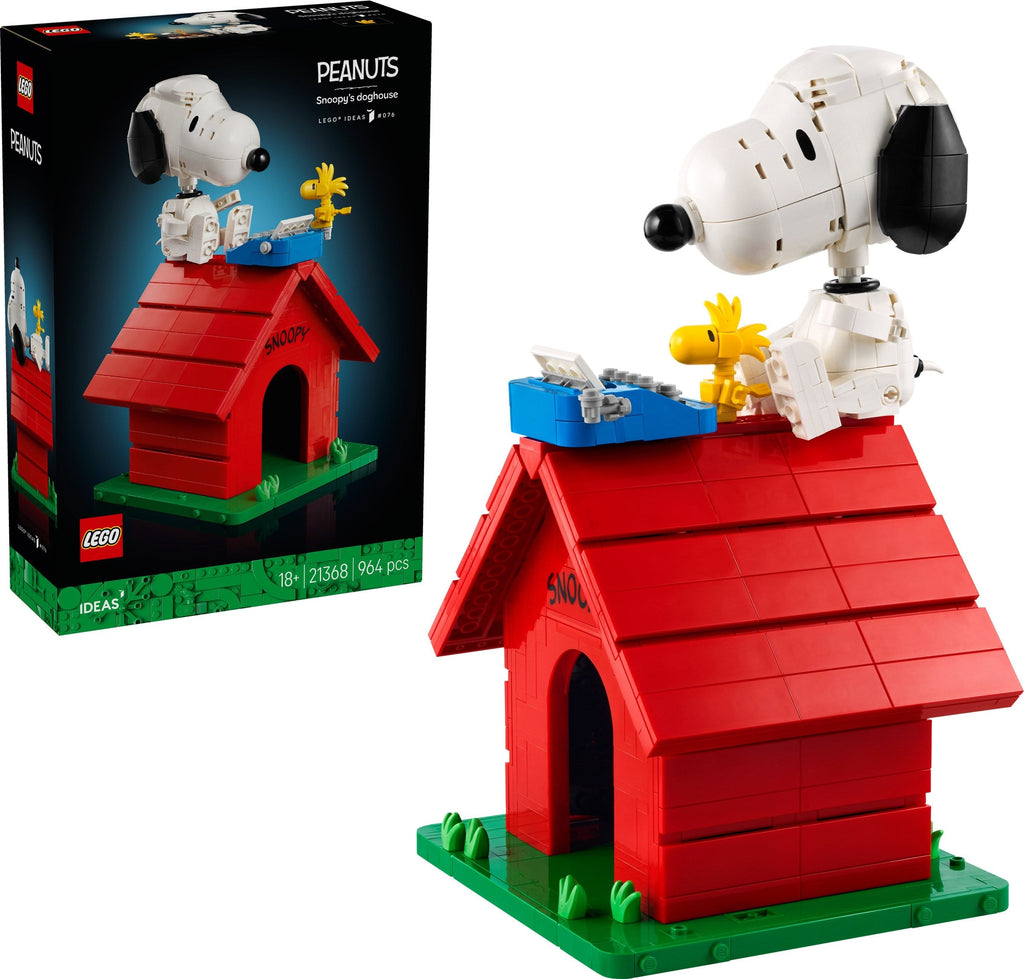 21368 Peanuts: Snoopy's Doghouse product image 1, provided for visual reference and product detail review