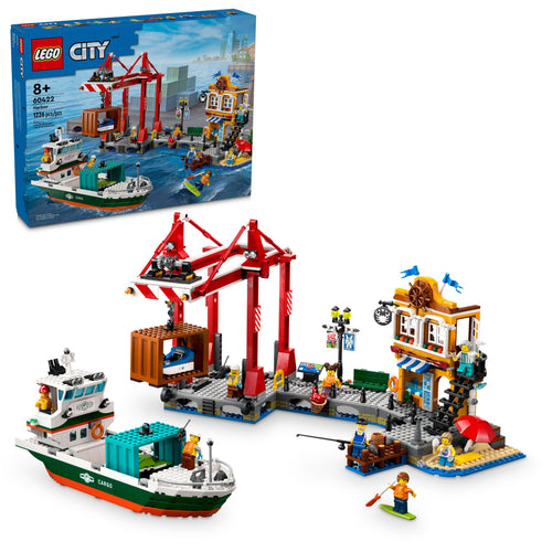 60422 LEGO City: Seaside Harbor with Cargo Ship product image 2, provided for visual reference and product detail review