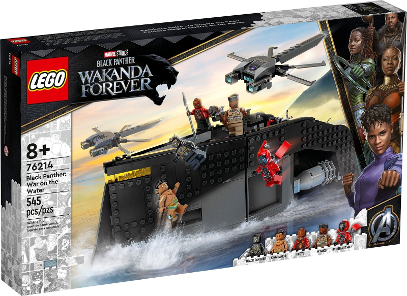 76214 Black Panther: War on the Water (Retired) (New Sealed)