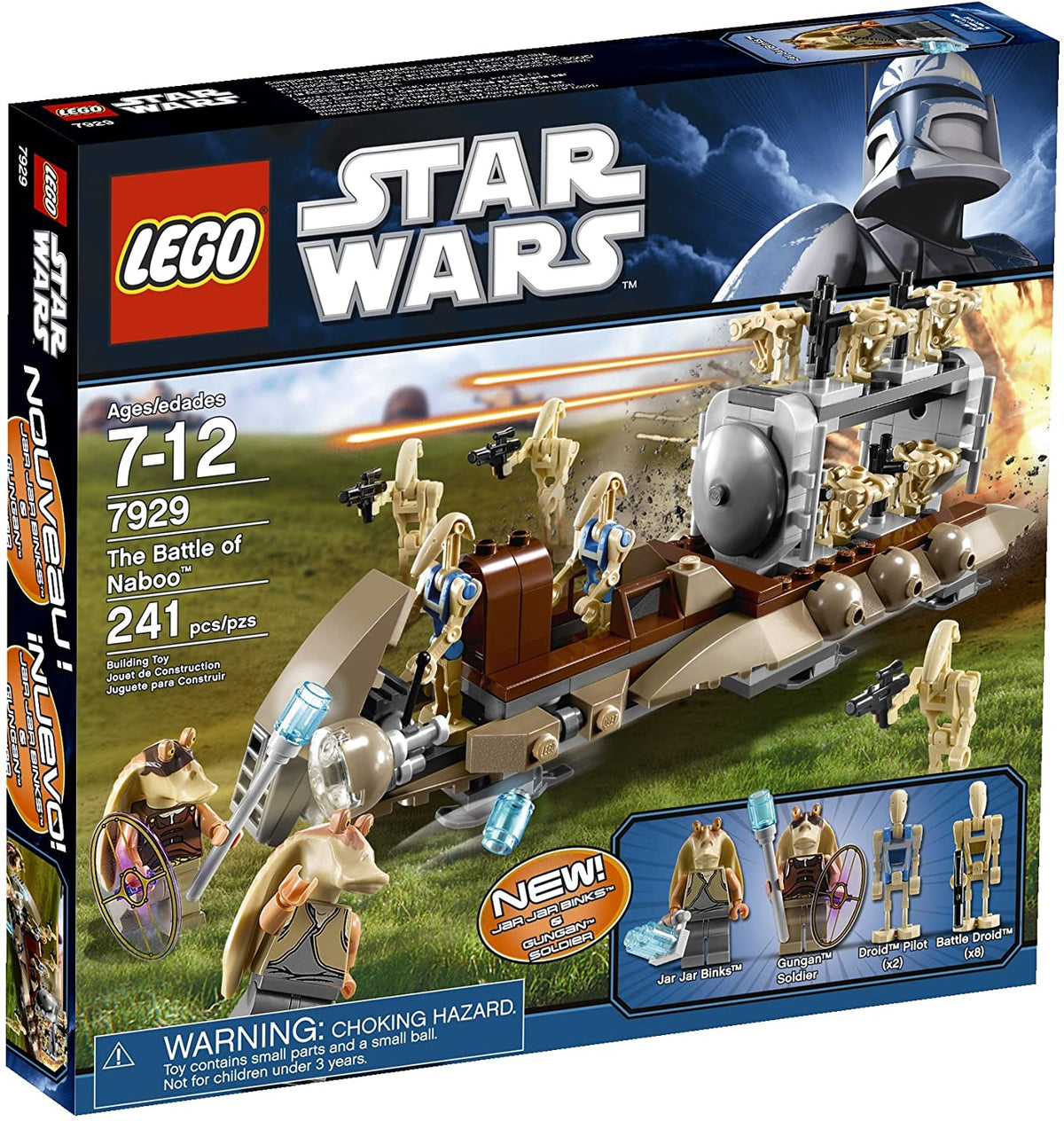 7929 The Battle of Naboo (Retired) (Certified Complete) product image 1, provided for visual reference and product detail