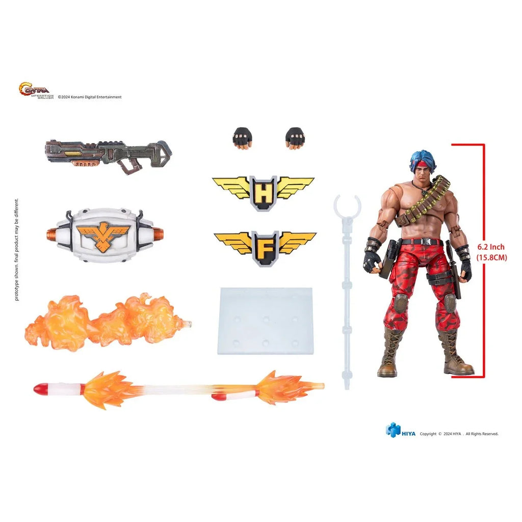 Lance Bean Exquisite Basic (HIYA, Contra: Operation Galuga) SEALED product image 5, provided for visual reference and