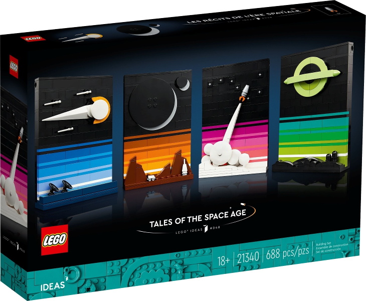 21340 Tales of the Space Age (Certified Complete) (Retired) product image 1, provided for visual reference and product