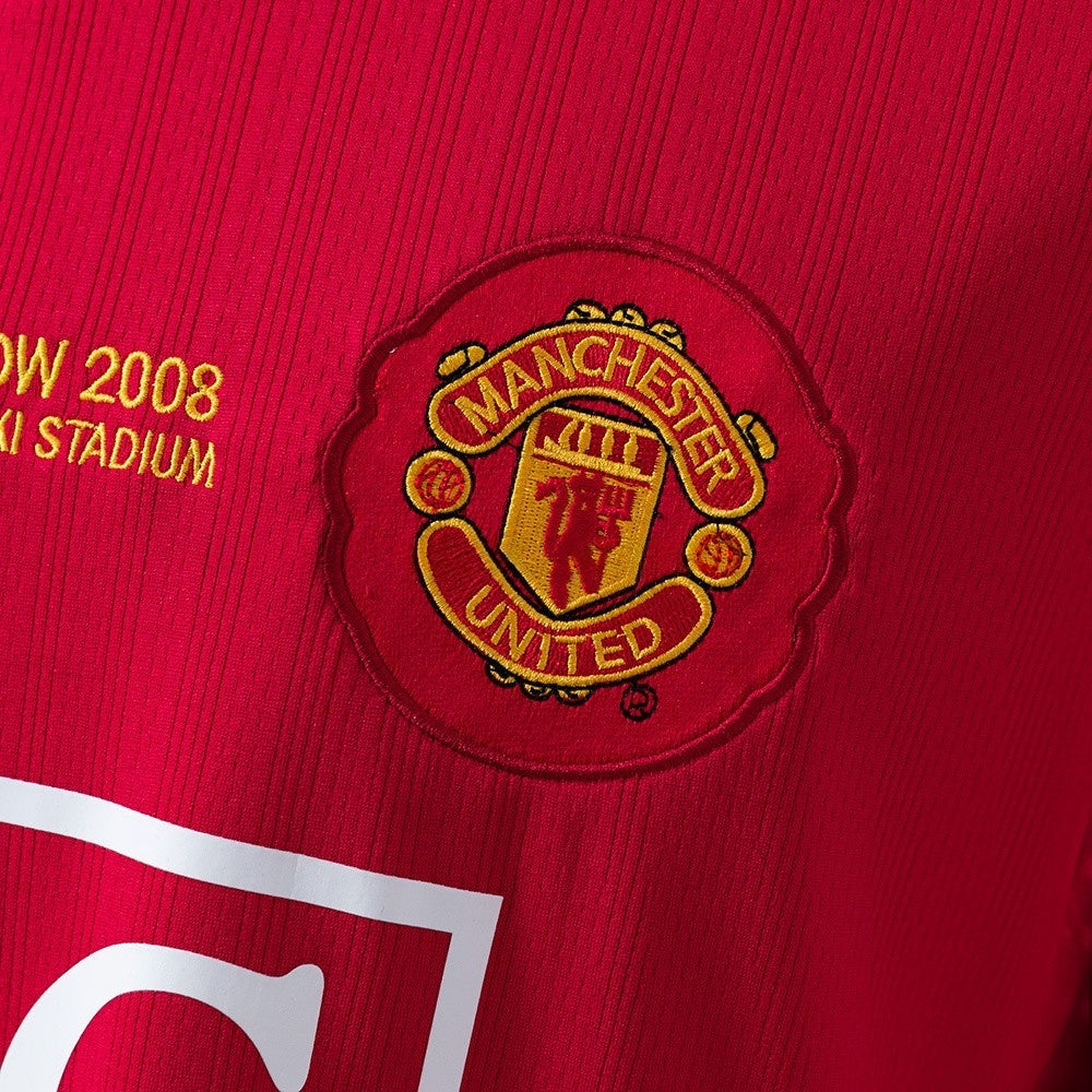 Manchester United Jersey 2007/08 Retro Home Football Kit product image 5