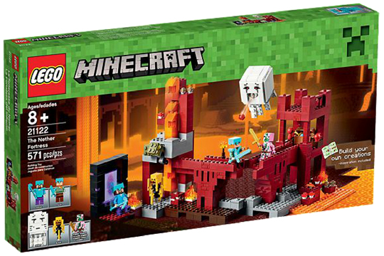 21122 The Nether Fortress (Retired) (Certified Complete) product image 1, provided for visual reference and product detail