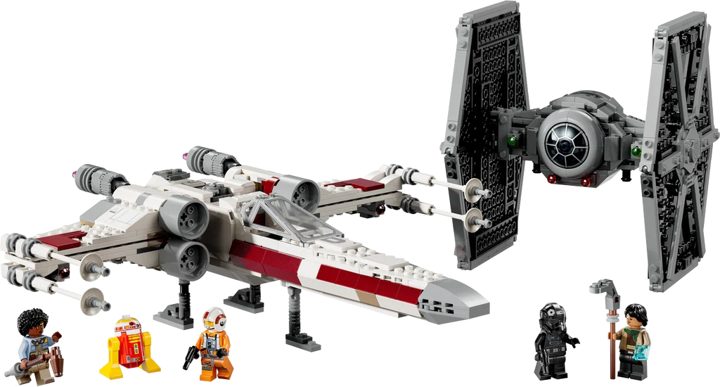 75393 LEGO Star Wars: TIE Fighter & X-Wing Mech product image 2, provided for visual reference and product detail review