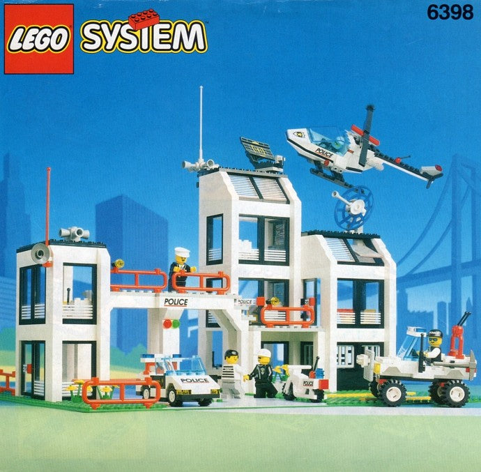 6398 LEGO City: Central Precinct HQ (Retired) (Certified Complete)