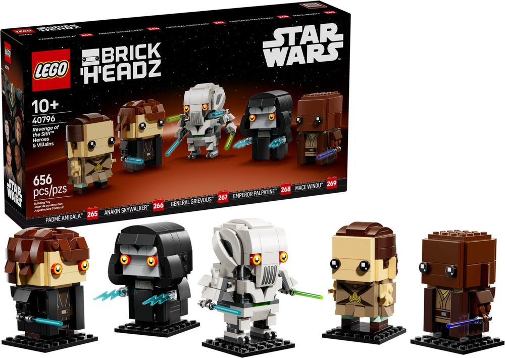 40796 Revenge of the Sith Heroes & Villains (Retired) (New Sealed)