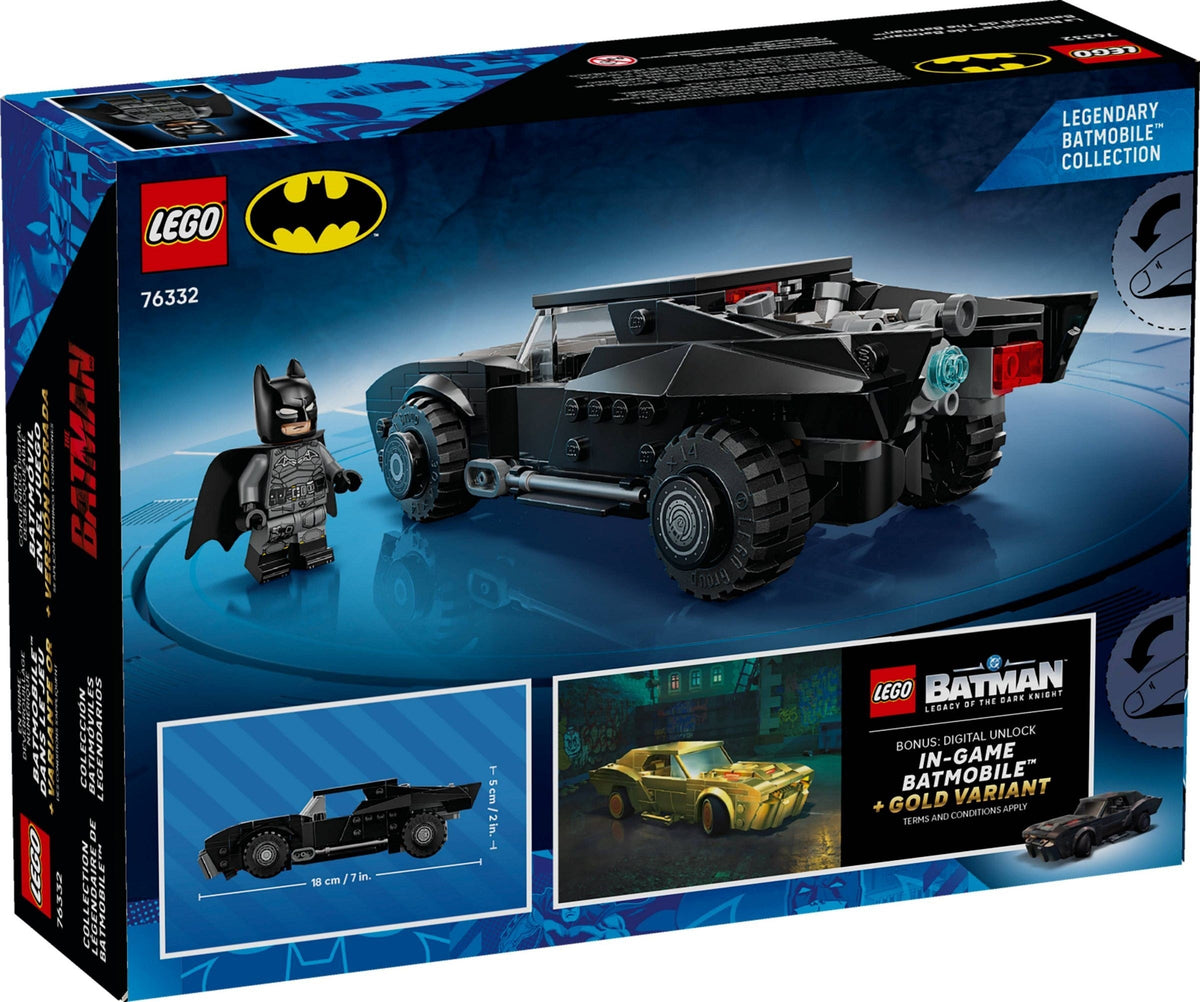 76332 The Batman™ Batmobile™ (Open Box, Sealed Bags) product image 3, provided for visual reference and product detail review