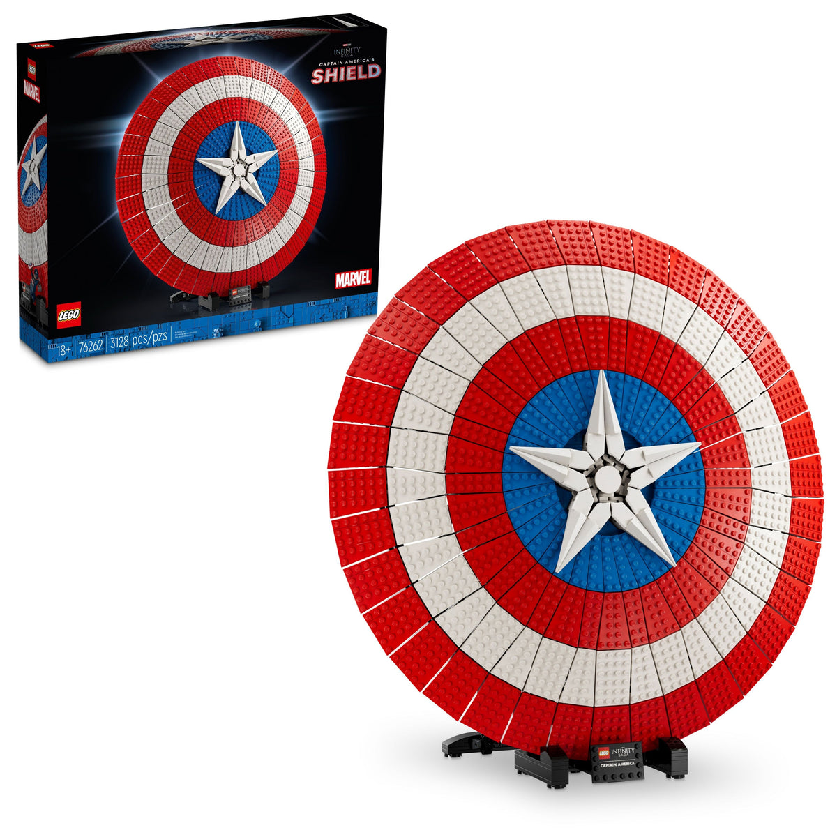 76262 Captain America's Shield product image 1, provided for visual reference and product detail review