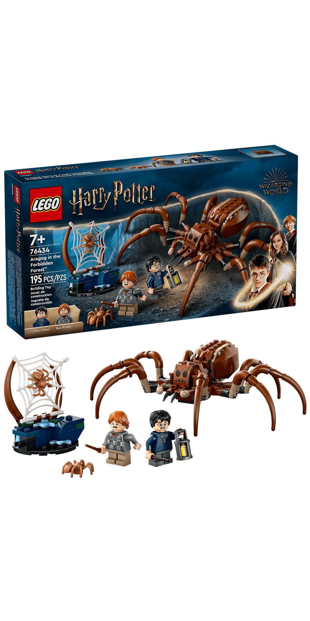 76434 LEGO Harry Potter: Aragog in the Forbidden Forest™ product image 2, provided for visual reference and product detail