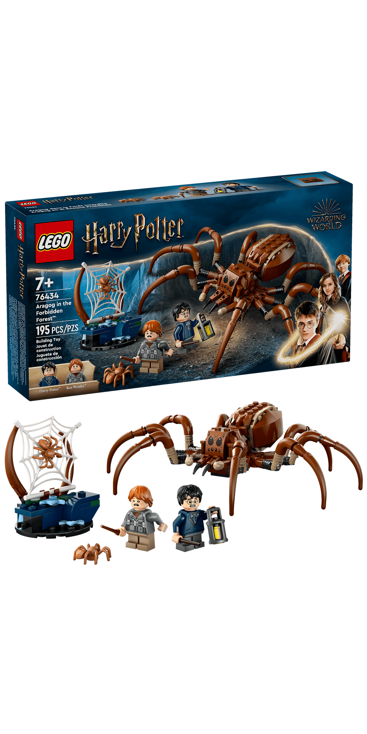 76434 LEGO Harry Potter: Aragog in the Forbidden Forest™ product image 2, provided for visual reference and product detail