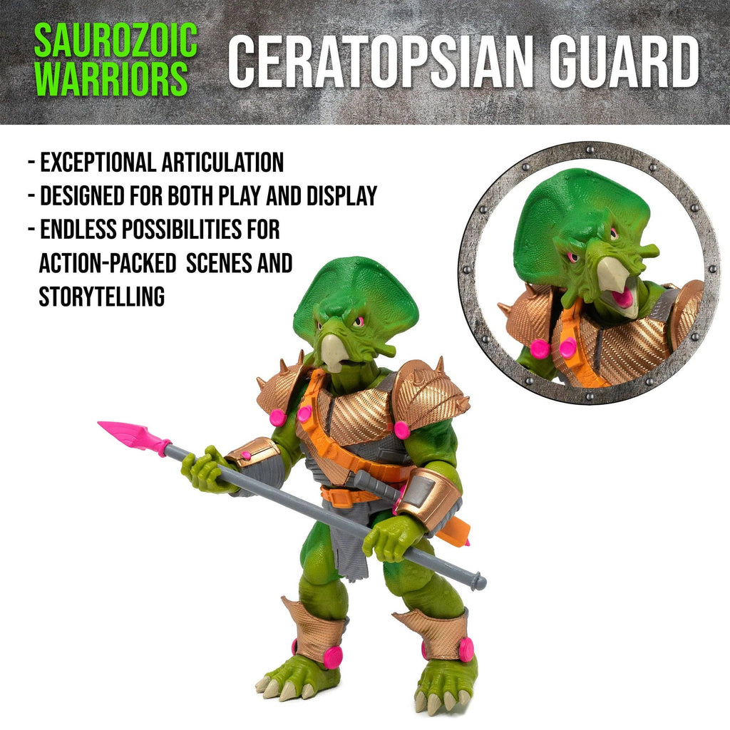 Ceratopsian Guard (Boss Fight Studio, Saurozoic Warriors) product image 3, provided for visual reference and product detail