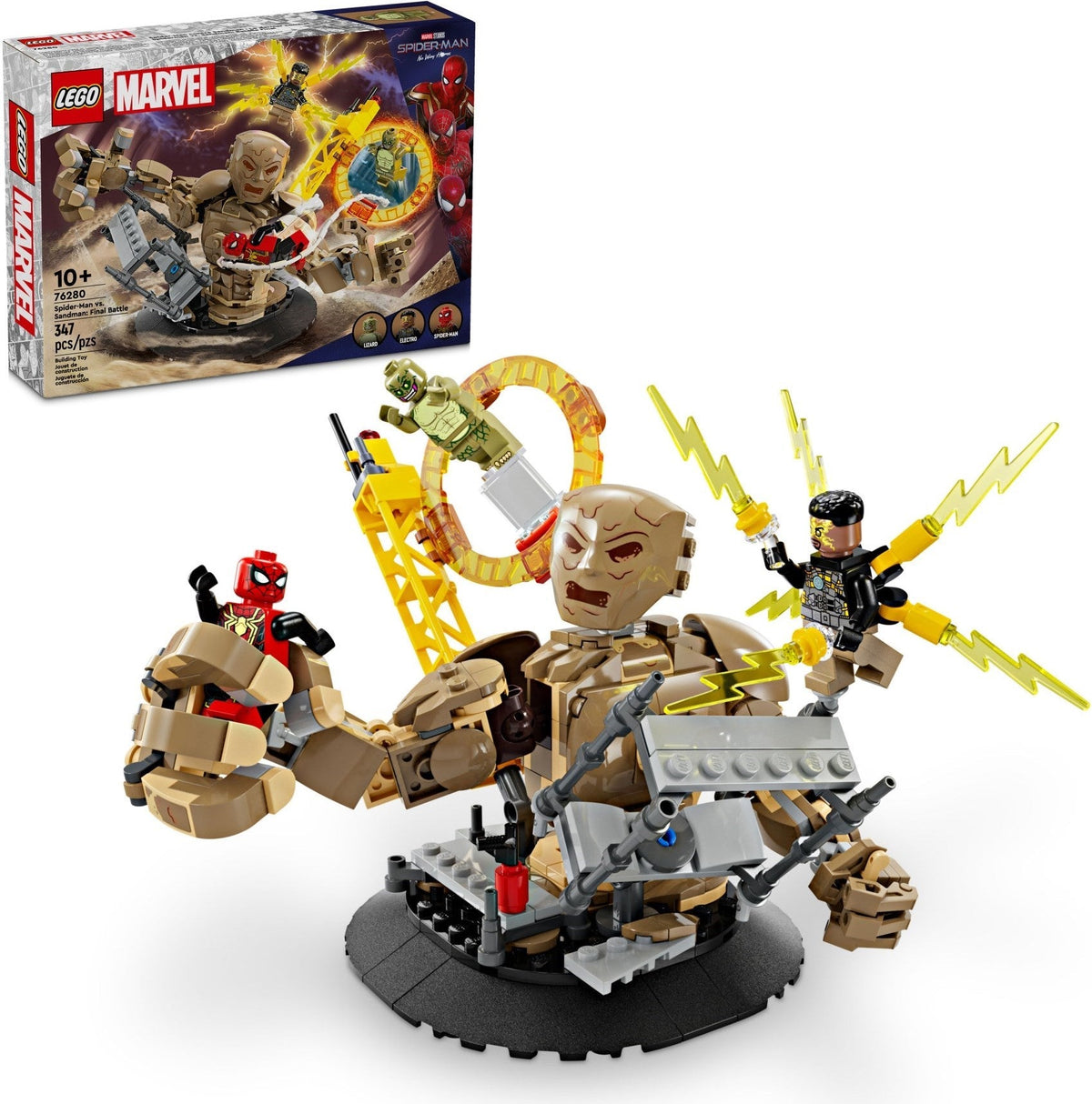76280 Spider-Man vs. Sandman: Final Battle (Certified Complete) product image 1, provided for visual reference and product