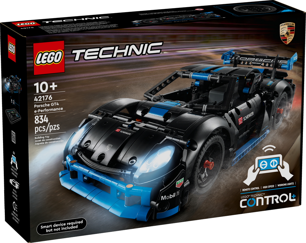 42176 LEGO Technic: Porsche GT4 e-Performance Race Car product image 3, provided for visual reference and product detail