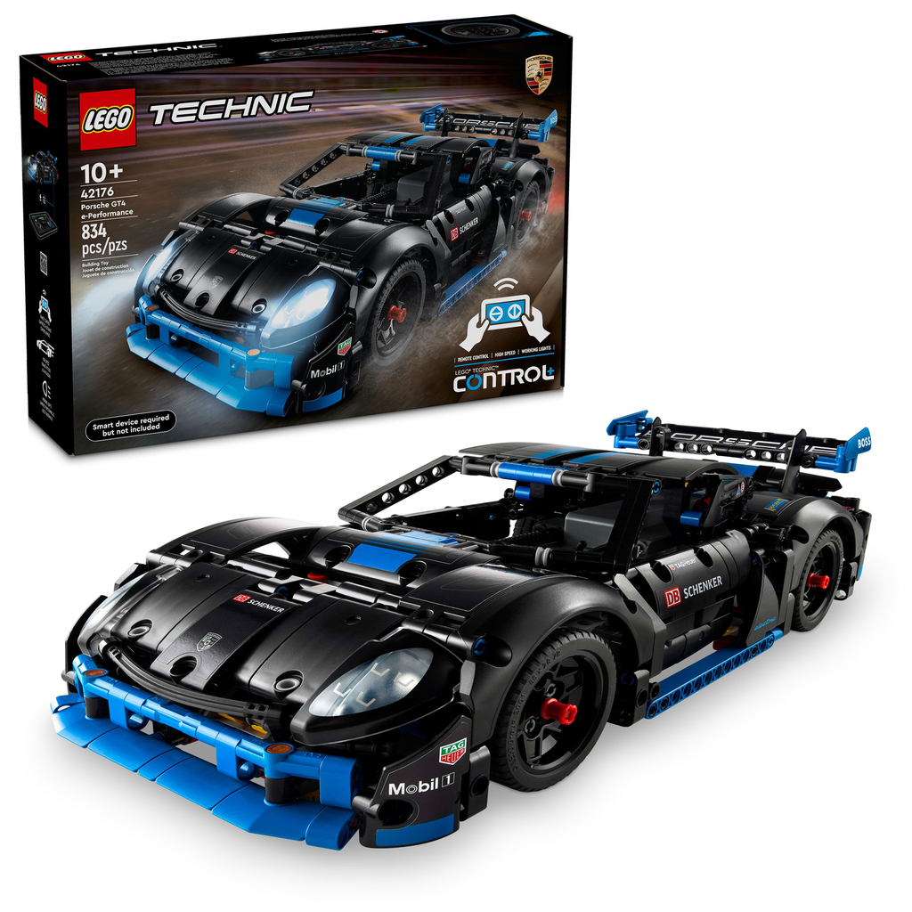 42176 LEGO Technic: Porsche GT4 e-Performance Race Car product image 2, provided for visual reference and product detail