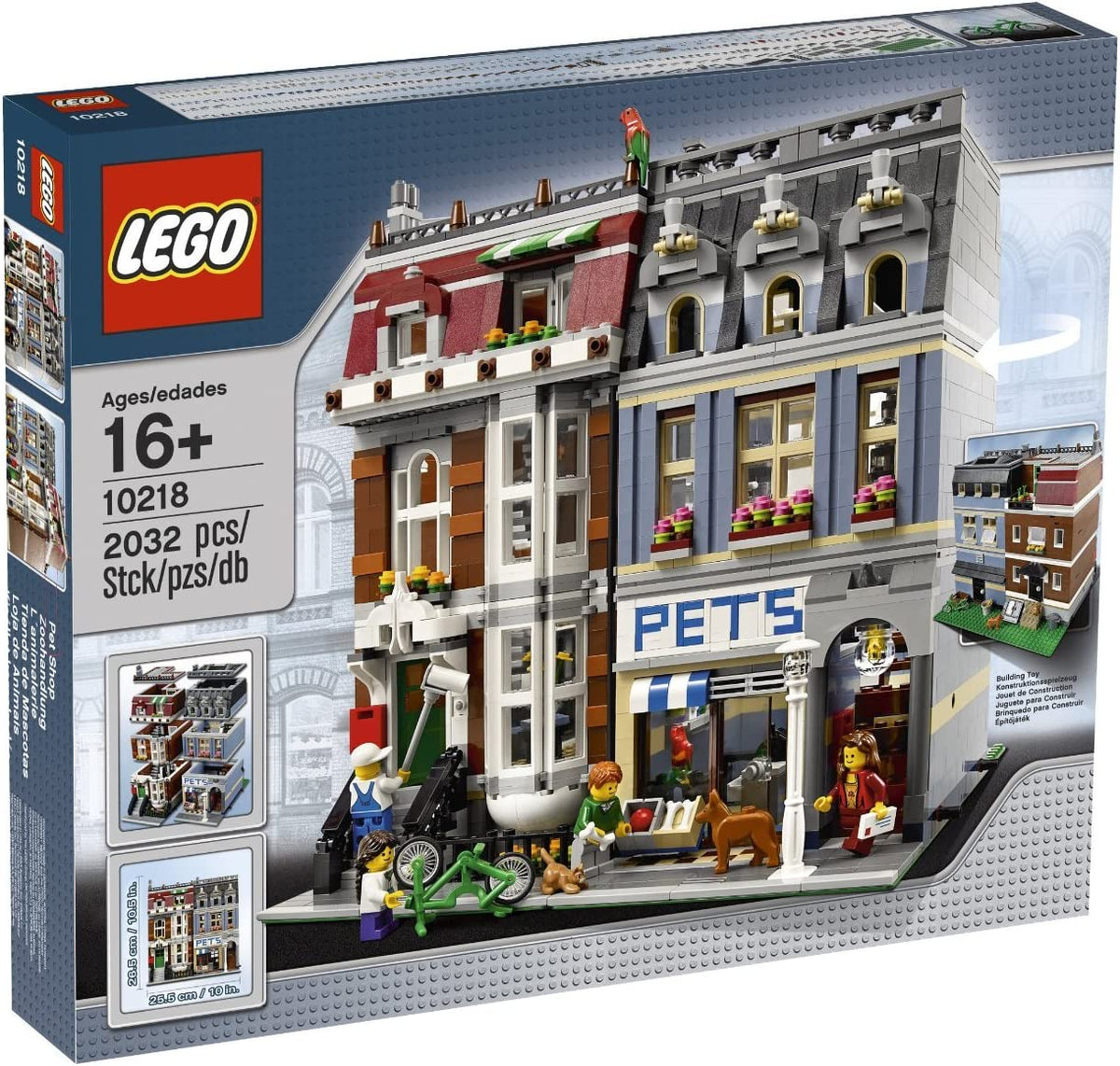 10218 LEGO Modular Creator Pet Shop (Retired) (Certified Complete) product image 1, provided for visual reference and