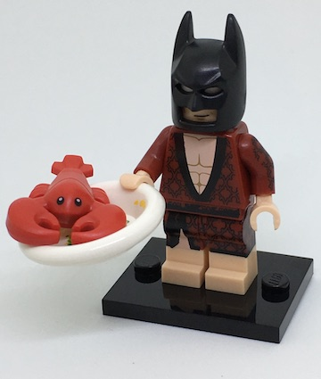 coltlbm-1 Lobster-Lovin' Batman, The LEGO Batman Movie, Series 1 product image 1, provided for visual reference and product