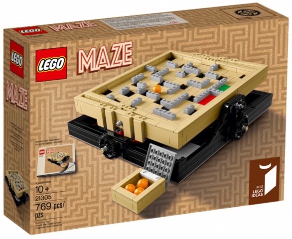 21305 LEGO Ideas Maze (Retired) (Certified Complete) product image 1, provided for visual reference and product detail review