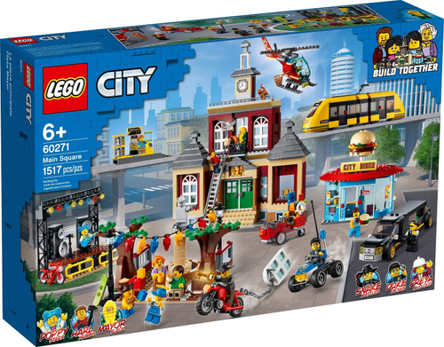 60271 LEGO City: Main Square (Retired) (New Sealed) product image 1, provided for visual reference and product detail review