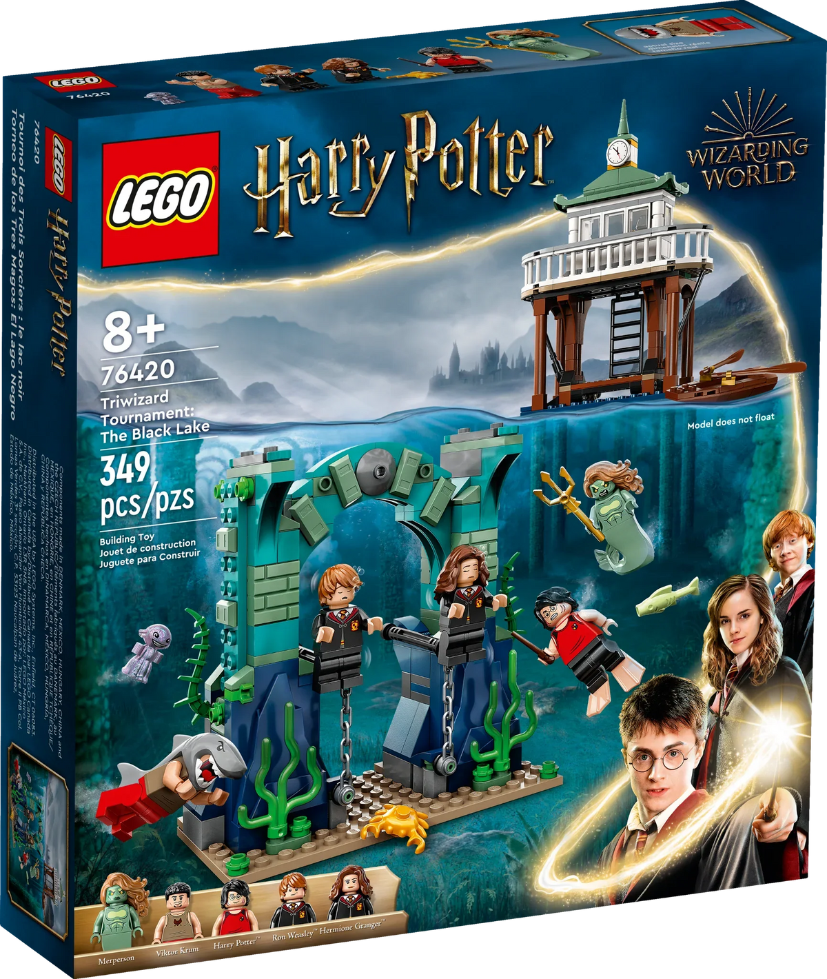 76420 Triwizard Tournament: The Black Lake (Certified Complete) (Retired) product image 1, provided for visual reference and