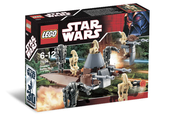 7654 LEGO Star Wars: Droids Battle Pack (Retired) (Certified Complete) product image 1, provided for visual reference and