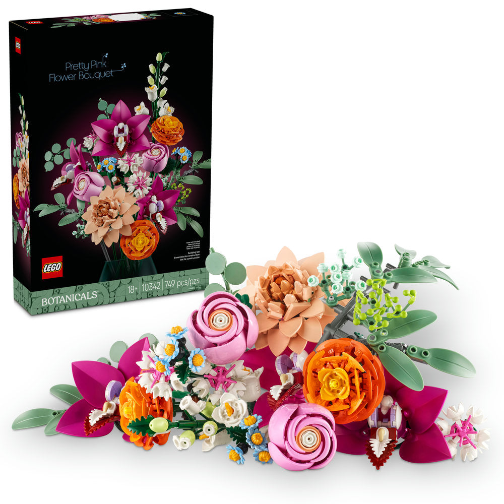 10342 Pretty Pink Flower Bouquet product image 1, provided for visual reference and product detail review