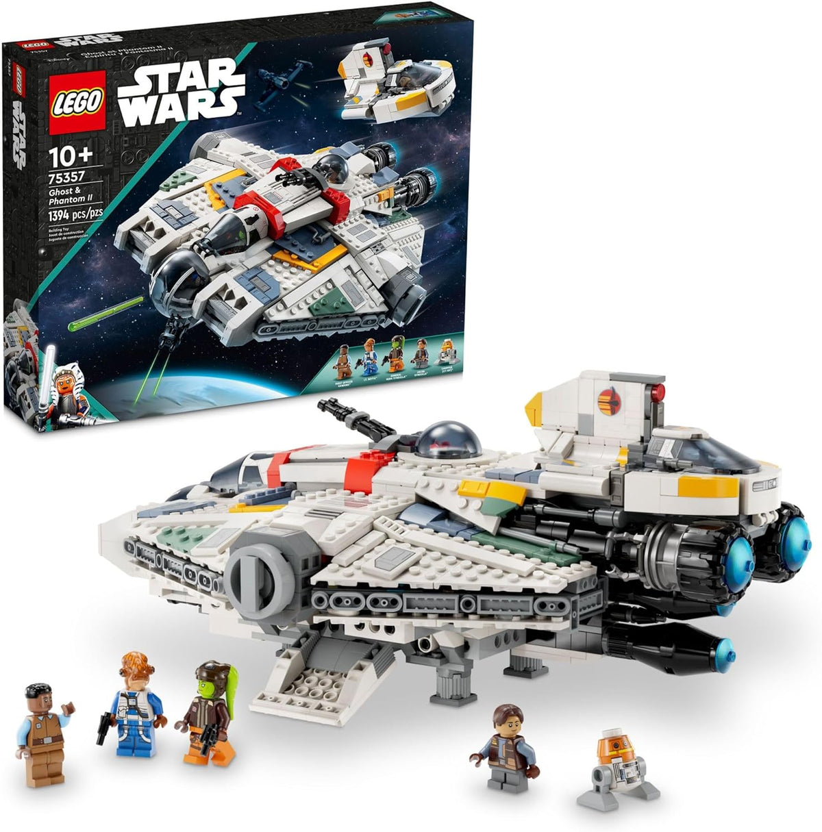 75357 LEGO Star Wars: Ghost & Phantom II (Retired) (New Sealed) product image 1, provided for visual reference and product