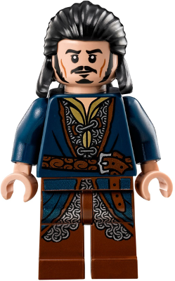 LOR092 Bard the Bowman - Silver Buckle and Shirt Grommets