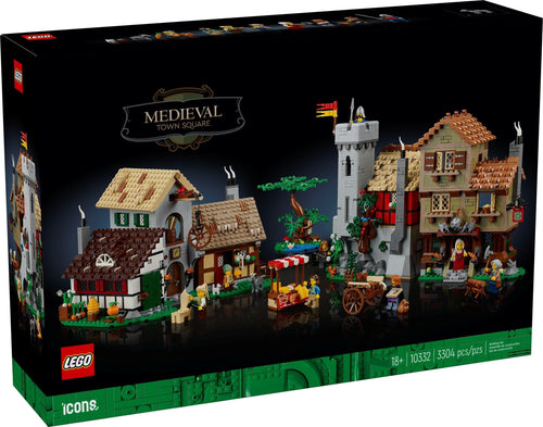 10332 Medieval Town Square (Retired) (New Sealed) product image 1, provided for visual reference and product detail review