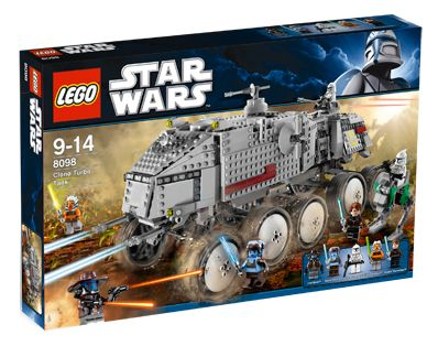 8098 Star Wars Clone Turbo Tank (Retired) (Certified Complete) product image 1, provided for visual reference and product