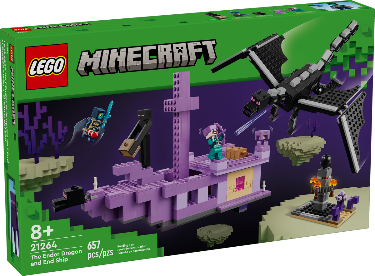 21264 LEGO Minecraft: The Ender Dragon and End Ship product image 2, provided for visual reference and product detail review