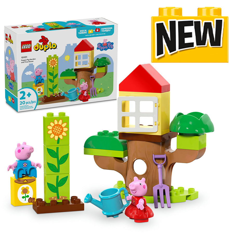 10431 LEGO Duplo Peppa Pig Garden and Tree House product image 1, provided for visual reference and product detail review