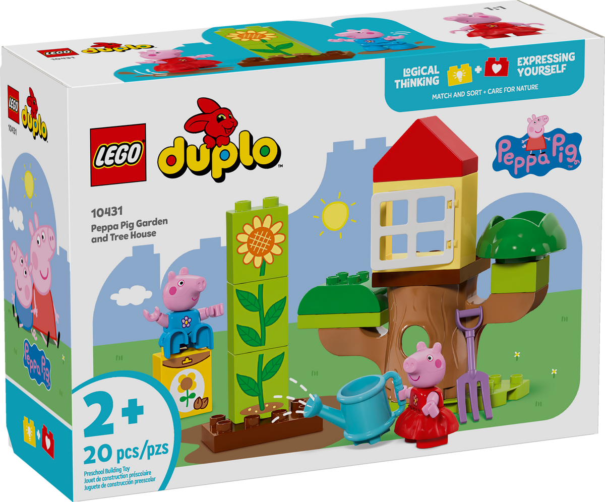 10431 LEGO Duplo Peppa Pig Garden and Tree House product image 3, provided for visual reference and product detail review