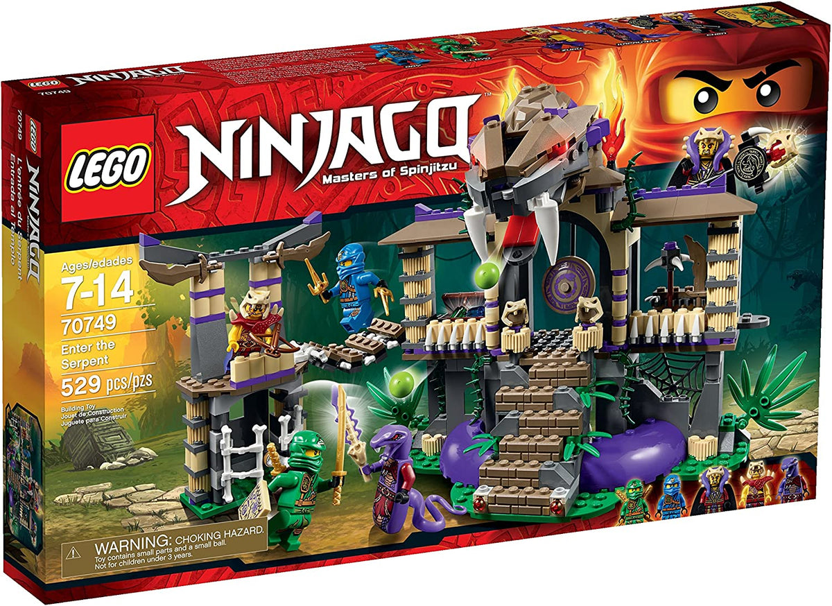 70749 Ninjago Enter the Serpent (Retired) (Certified Complete) product image 1, provided for visual reference and product