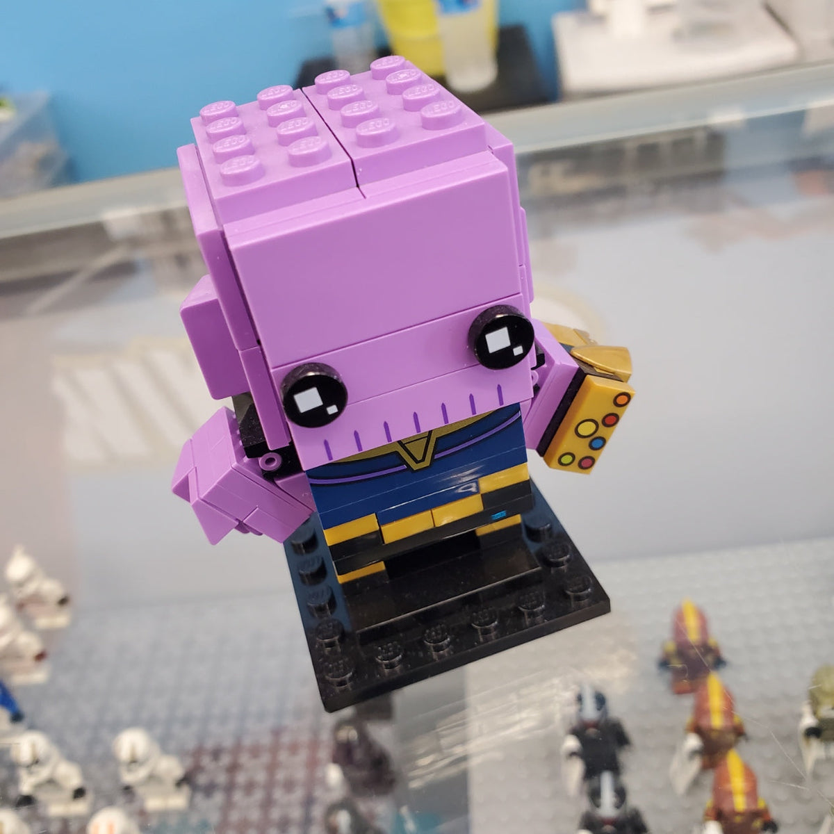 41605 LEGO Brickheadz Thanos (Retired) (Previously Owned) product image 1, provided for visual reference and product detail