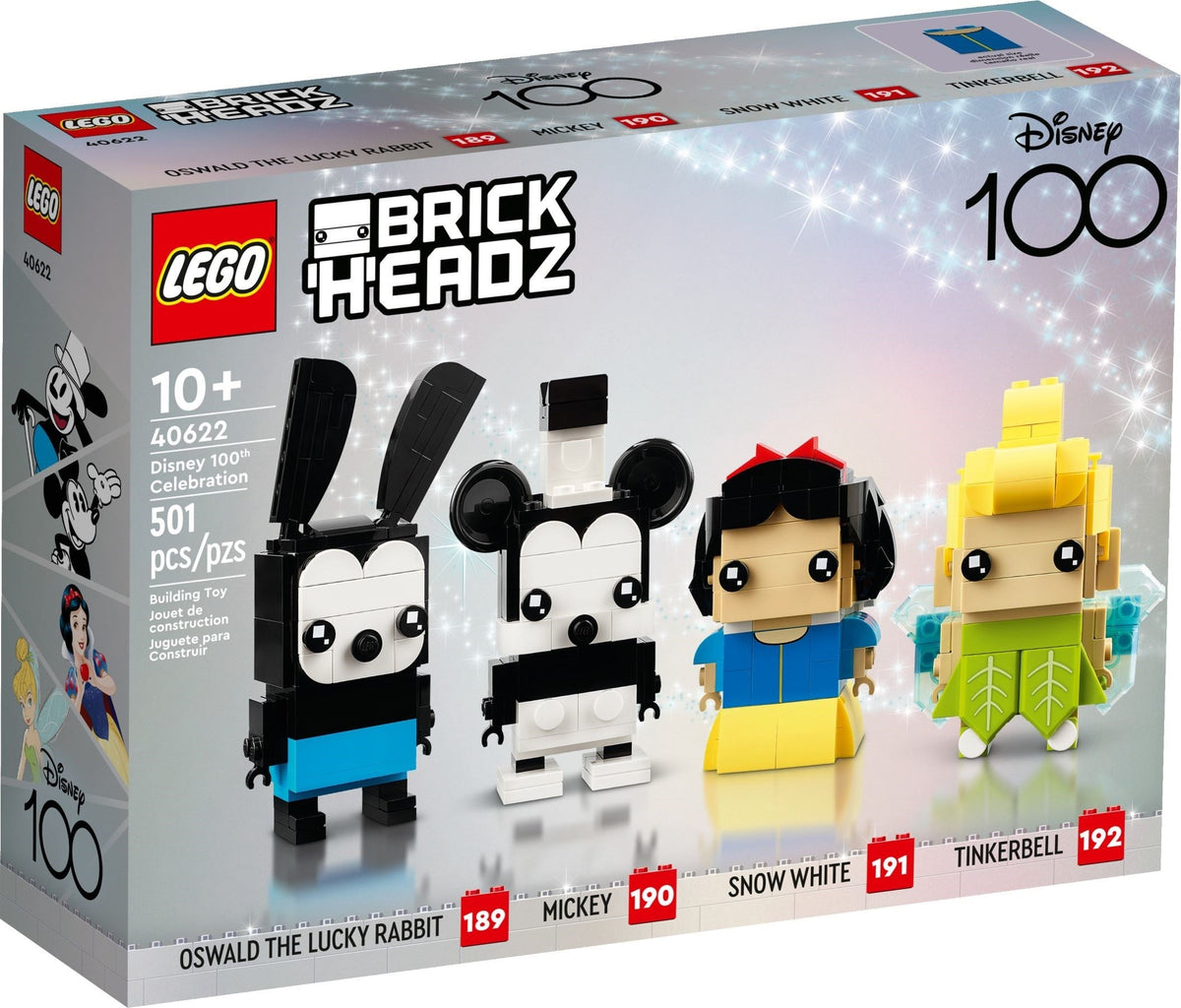 40622 Disney 100th Celebration (Retired) (New Sealed) product image 1, provided for visual reference and product detail