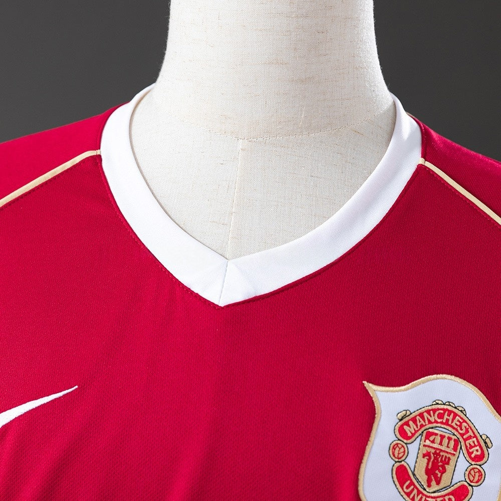 Manchester United Jersey 2006/07 Home Retro Football Kit product image 8