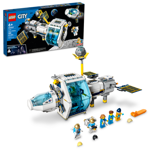 60349 Lunar Space Station (Retired) (Certified Complete) product image 1, provided for visual reference and product detail