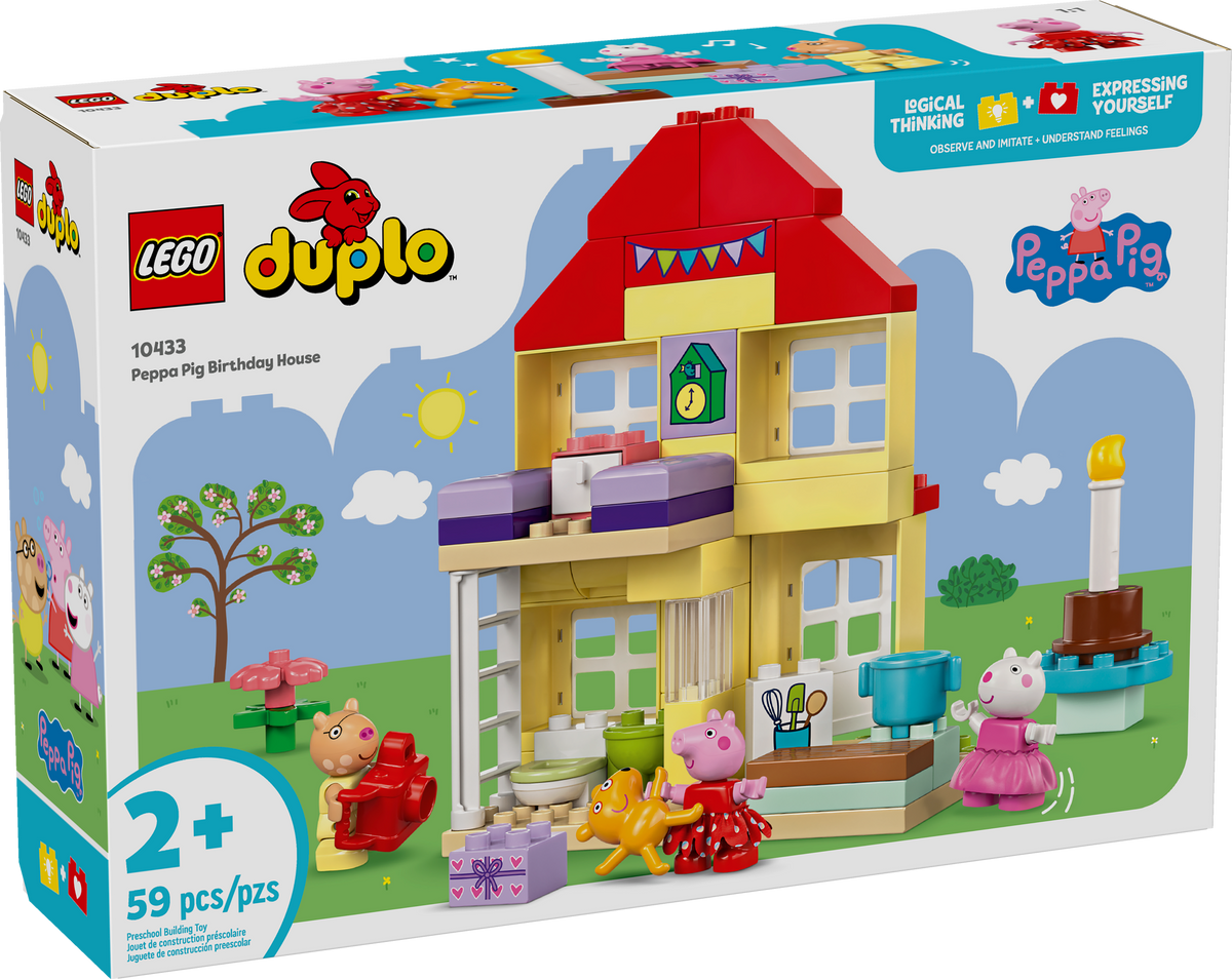 10433 LEGO Duplo Peppa Pig Birthday House product image 3, provided for visual reference and product detail review