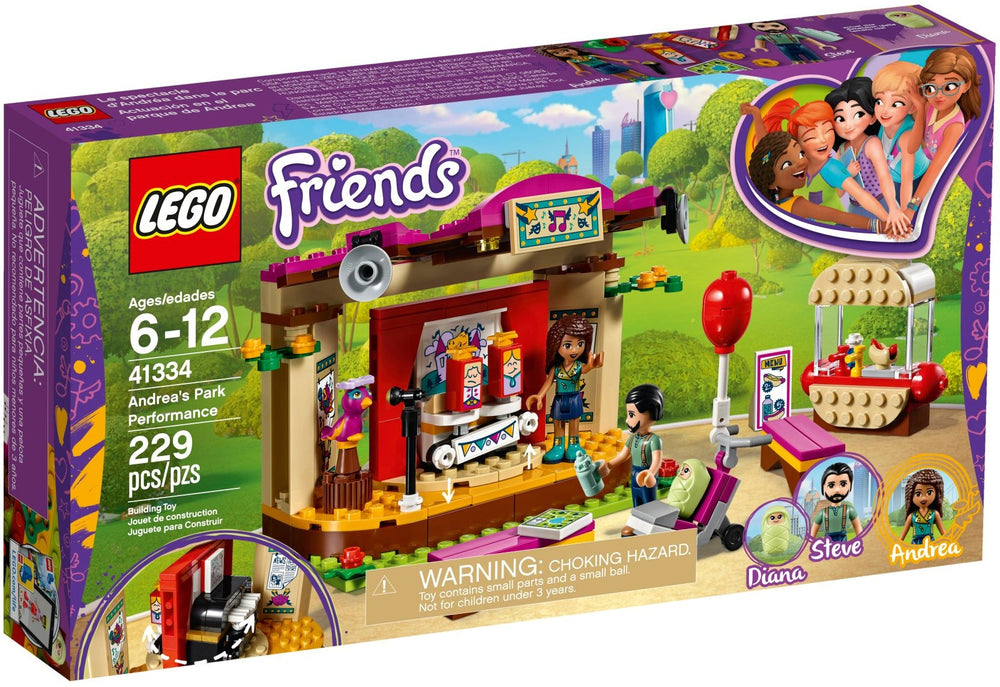 41334 LEGO Friends: Andrea's Park Performance (Retired) (New Sealed)