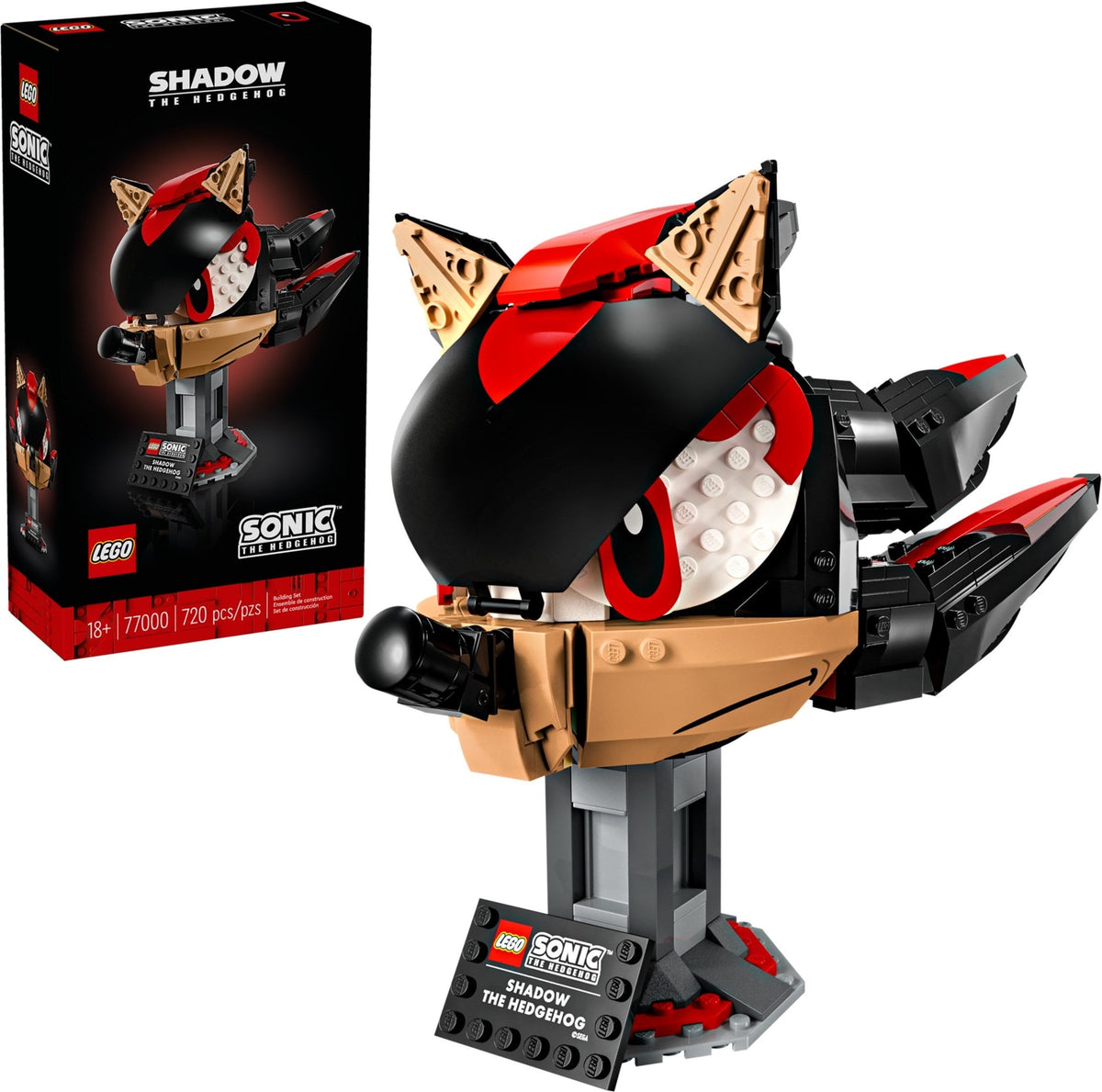 77000 Shadow the Hedgehog (Retired) (New Sealed) product image 1, provided for visual reference and product detail review