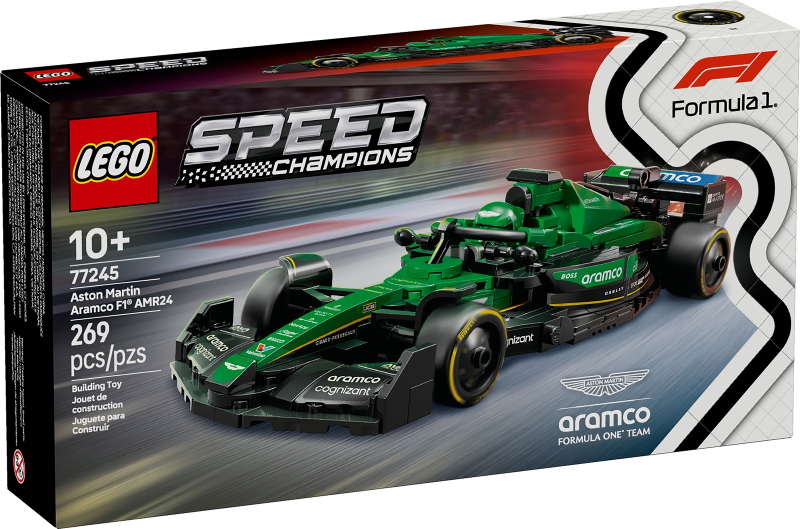 77245 Aston Martin Aramco F1 AMR24 (Certified Complete) product image 1, provided for visual reference and product detail