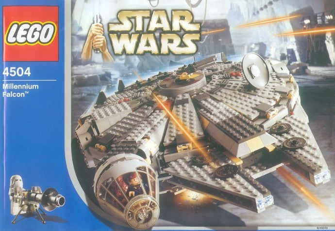 4504 Lego Star Wars Millennium Falcon (Retired) (New Sealed)
